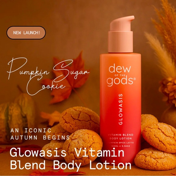 Dew of the Gods 
Glowasis Vitamin Blend Body Lotion - Pumpkin Sugar Cookie - Picture 10 of 10